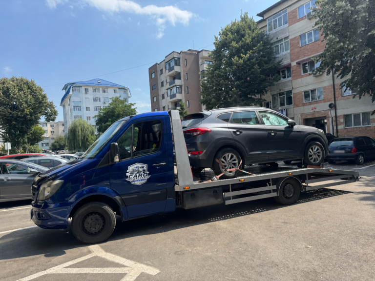 Sfaturi, Resurse 1 Autoturism transportat pe platformă auto în Pitești